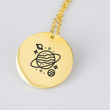 Load image into Gallery viewer, Infinity &amp; Beyond Space Necklace
