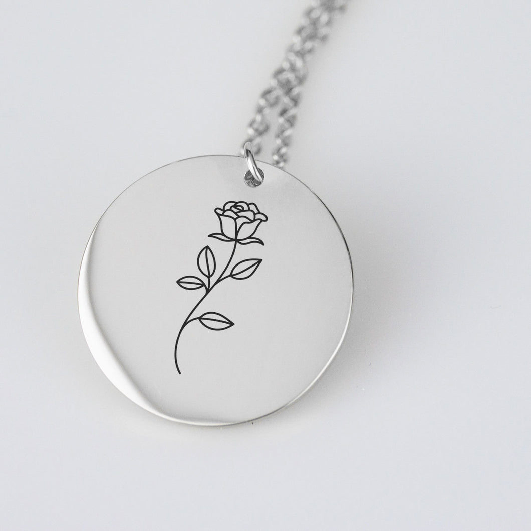 Enchanted Rose Necklace