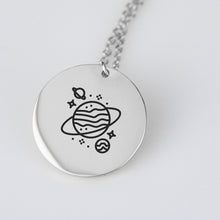 Load image into Gallery viewer, Infinity &amp; Beyond Space Necklace
