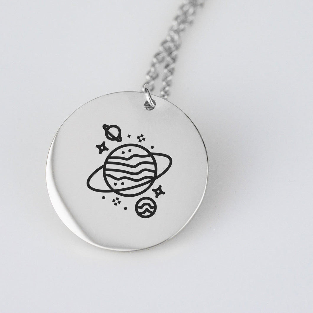 Infinity & Beyond Space Necklace